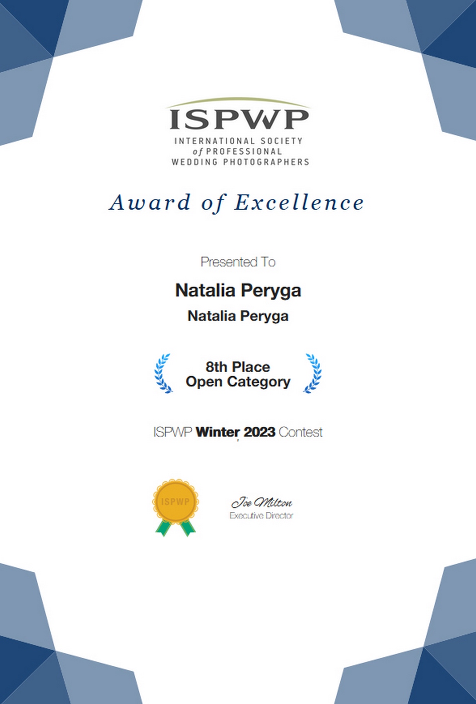 ISPWS Award Winner 8th Natalia Peryga winter
