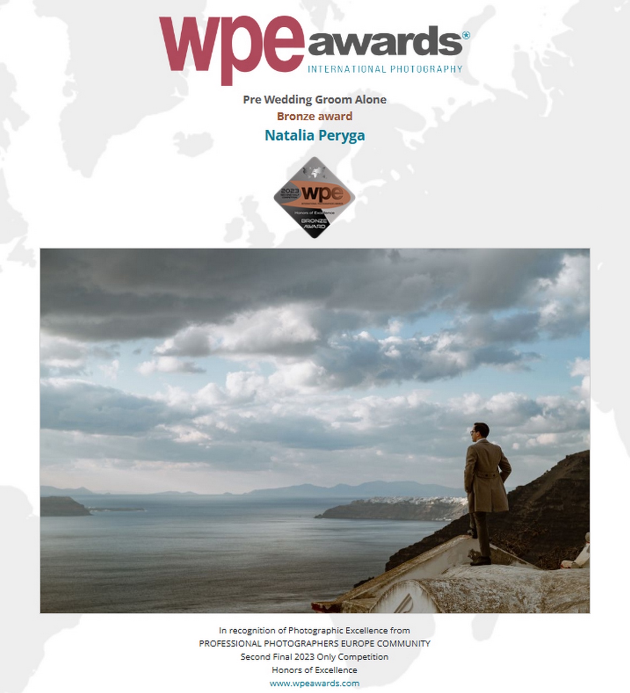 Natalia Peryga Award winner silver 2