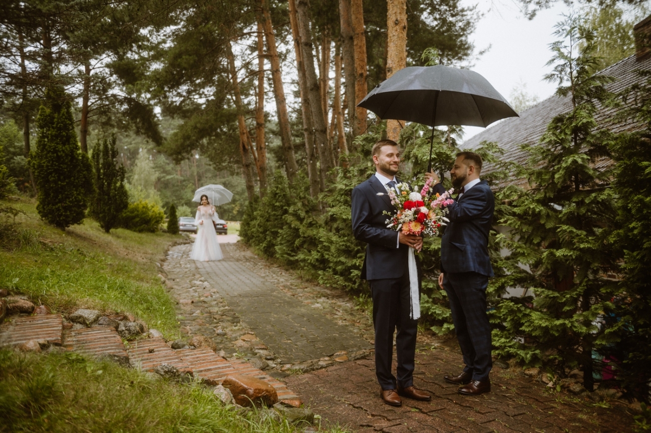 pierwsze spotkanie pary młodej first look Celinka